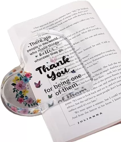 Appreciation Gifts for Women, Thank You Gifts for Women Grateful Gifts Acrylic Heart Keepsake for Female Teacher Colleague Boss Volunteer Nurse Doctor Manager Director Superior C017