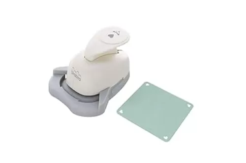 Bira Craft 5/8 inch Lever Action Corner Craft Punch, Valentine’s Day Punch, for Paper Crafting Scrapbooking(5/8-inch Heart)