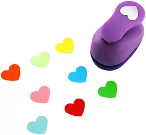 CADY Crafts Punch 1-Inch Paper Punches (Heart)