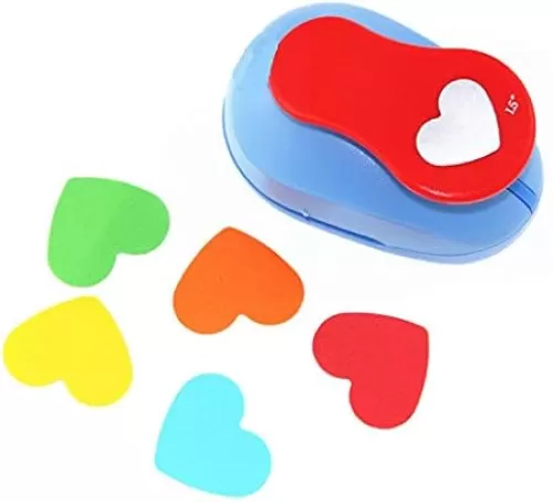 CADY Crafts Punch 1.5-Inch Paper Punches Craft Punches (Heart)