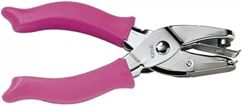 Fiskars Heart Shape Craft Hole Punch - Handheld Paper 1/4" Single Hole Punch with Cushioned Grip - Scrapbooking and Greeting Card Arts Tool