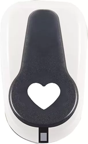 Paper Punch Heart Hole Puncher Paper Cutter for Wedding Invitation Card Making Scrapbooking Album DIY Art Craft, 3.5x5x5cm/1.37x1.96x1.96in