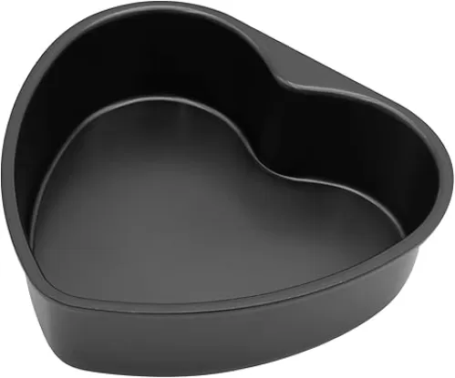 8 inch Heart Shaped Non-Stick Cake Pan DIYNonstick Baking Pan with RemovableBottom Cake Dessert Baking Mould for Kitchen, Weddings, Parties, Family Occasions