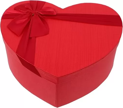 Didiseaon Heart Shaped Present Box for Valentine Day Empty Chocolate Box for Flowers and Elegant Heart Shape Packaging for Special Occasions