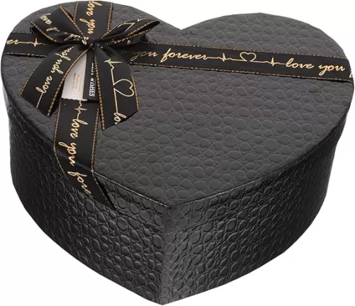 EXCEART Heart Shaped Love Box for Valentine