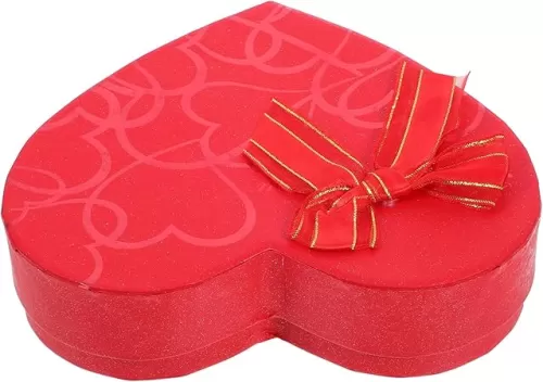 OHPHCALL Versatile Empty Chocolate Boxes Heart Shape for Valentine's Day Wedding Party