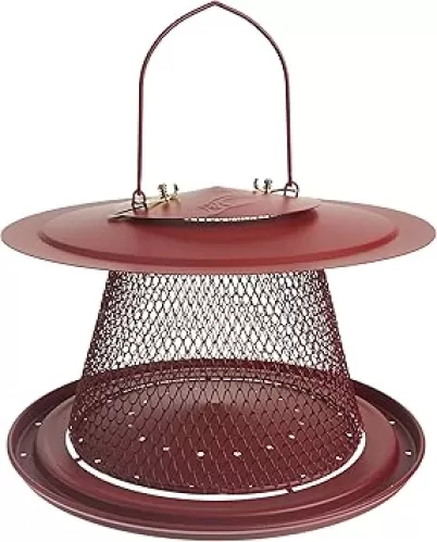 Perky-Pet C00322 Red Cardinal Bird Feeder - 2.5 Feed Capacity