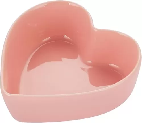 WHJY Cute Heart Shaped Bowls, Red Candy Dish, Cute Candy Bowl for Valentines Day, Date Night