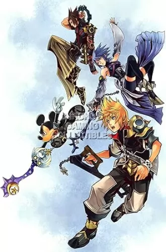 CGC Huge Poster GLOSSY FINISH Birth By Sleep Sony PSP - KHT003 (24" x 36" (61cm x 91.5cm))