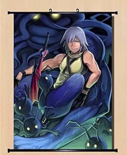 Home Decor Anime Kingdom Hearts series Scroll Poster 23.6x35.4 Inches -091