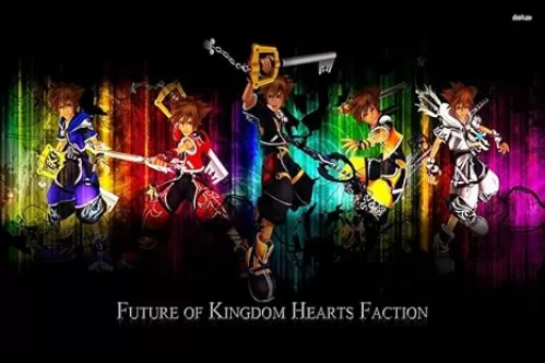 Kingdom Hearts 2 3 Sora Organization XIII 13 Nice Silk Fabric Cloth Wall Poster Print (20x13inch)