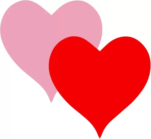 180 Pieces Heart Cutouts Paper Hearts Cut Outs Heart Shape Cards 6 Inches Valentine
