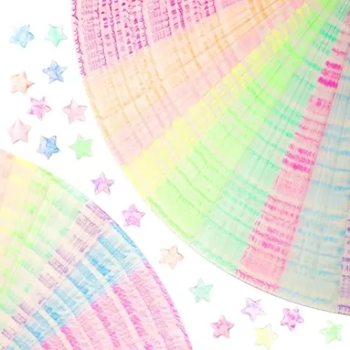 420pcs Paper Star Strips Glow in the Dark, Multi-Color Origami Star Paper Lucky Luminous Star Folding Strips for Craft Art Decoration Gift Supplies (Tower, Heart)