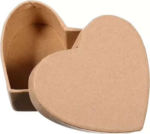 Angoily Heart Shaped Paper Boxes for Valentine