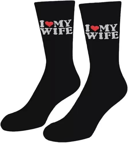Gift for Boyfriend I Love My Girlfriend Socks Christmas Anniversary Valentines Gift for Boyfriend Socks Gift for Him