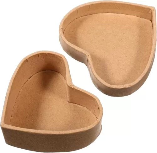 jojofuny Heart Shaped Paper Box for Treats and Flowers Versatile Candy Packaging for Valentine