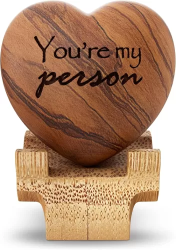 Carved Wooden Heart Shape Gifts - You