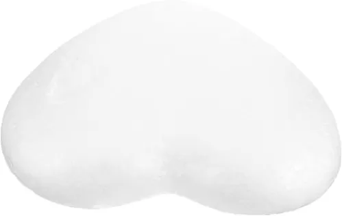 IMIKEYA Diy Craft Modeling Heart 23cm Foam Heart Shape Craft Foam Heart Polystyrene Foam for Modeling Hearts Project