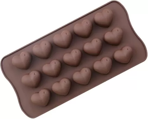 LeLehome Silicone Heart Shape Mold for for Valentine