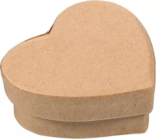 PLAFOPE Heart Shaped Paper Box for Valentine's Day Mother's Day and Weddings Decorative Candy Storage and present Packaging for Treats and Items