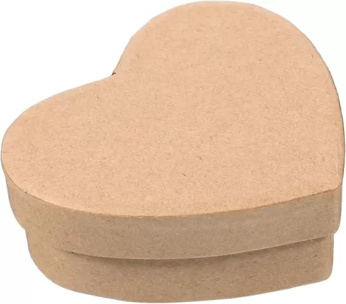 SEWOART Heart Shaped Nesting Cardboard Boxes with Lids for Valentine's Day Mother's Day Birthdays for Candy Packaging Treats Crafts