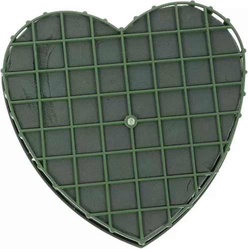 STOBOK Wet Foam Floral Blocks in Heart Design - Ideal for Wedding and Valentine's Day Decorations - Florist-Grade for Dried Flower Arrangements