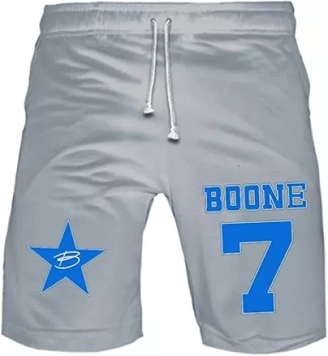 Benson Boone Star 7 Logo SweatShorts 2025 American Heart Tour Women Men Running Shorts Outdoor Sportwear Pants