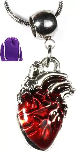 Dave The Bunny Heart Necklace