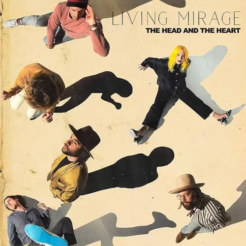 Living Mirage The Head and The Heart Art Poster Print，Unframed 20x20 Inches
