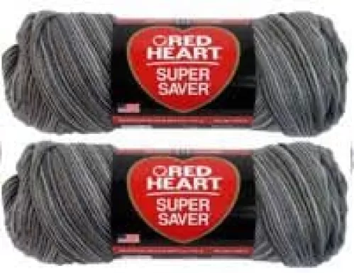 Bulk Buy: Red Heart Super Saver (2-pack) (Dove)