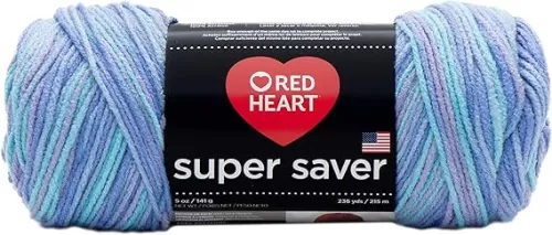 Bulk Buy: Red Heart Super Saver Yarn (3-Pack) Ocean E300-995