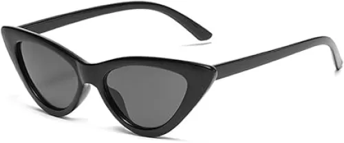 Cat Eye Sunglasses for Women Vintage Goggles Plastic Frame Sunglasses