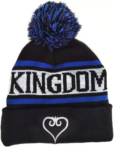 Kingdom Hearts Black Knit Hat Beanie