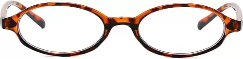 Retro Small Oval Glasses for Women Men 90s Small Face Blue Light Eyeglasses Cosplay Y2K Fake Glasses