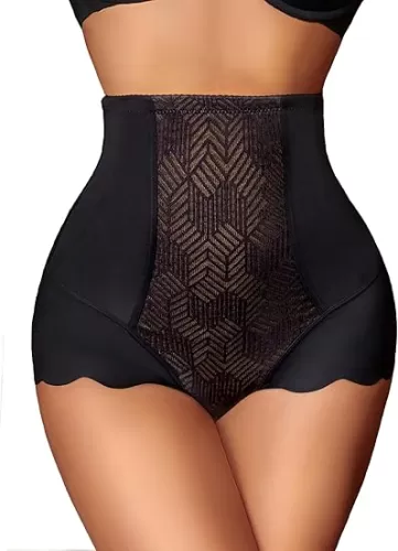 Avidlove Supportive Shapewear Panties Tummy Control For Women High Waisted Hip Lift Ultra Slim Shaping(Black, Large)