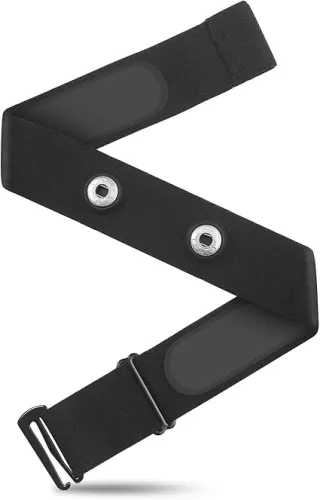 COOSPO Heart Rate Monitor Replacement Chest Strap, Replacement Heart Rate Monitor Soft Strap Compatible with Wahoo Tickr/Polar H7/Garmin HRM-Dual/moofit/XOSS/Power Labs/COOSPO