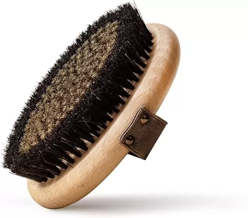 De La Heart Copper Body Brush for Radiant Complexion, Smooth & Glowing Skin