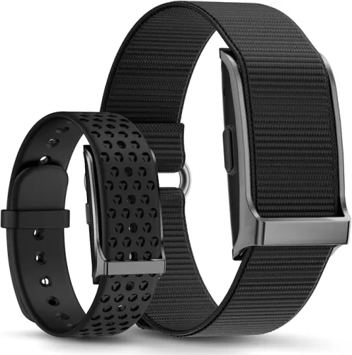 Health Fitness Tracker, Wearable Smart Bracelet for Men Women, Continuous Sleep/ Heart Rate/ Stress/ Blood Pressure Monitor, IP68 Waterproof 120+Sports Modes, 2 Pack Bands, Free App for Android iPhone