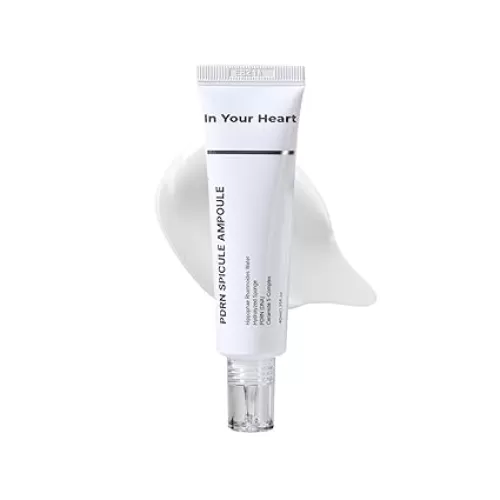 In Your Heart PDRN Spicule Ampoule – Korean Skin Serum with PDRN, Micro-Spicules, and Ceramides | Hydrating & Radiance Support | 40ml / 1.35 fl oz