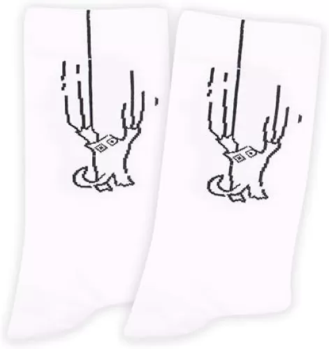 Cat Lovers Novelty Socks, Cool Cat Gifts for International Cat Day, Birthday, Christmas, Easter, Valentine’s Day, etc.