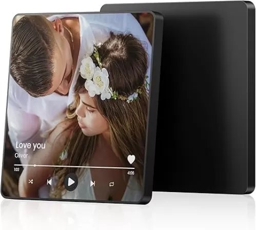 Custom Music Fridge Magnets Spotify Plaque, Christmas Valentine