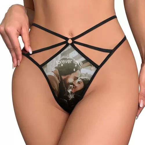 Custom Underwear for Women Men with Face Funny Gifts for Her Him
