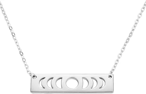 Dainty Moon Phase Necklace Bar Crescent Pendant Necklace Pendant Necklace Adjustable Necklace Jewelry Gifts for Women