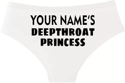 Fuck Toy with Custom Name Panties for Women, Daddy