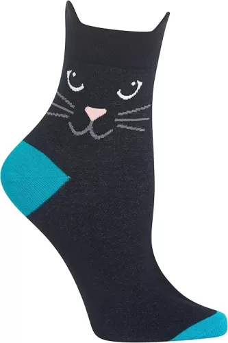 Hot Sox Women's Cute Animal Anklet Socks-Cool & Fun Pet Dog Cat Ear Penguin Fashion Novelty Gifts