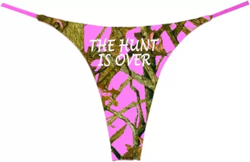 Hunt Over Pink Thong Camo and Country (Pack of 1)
