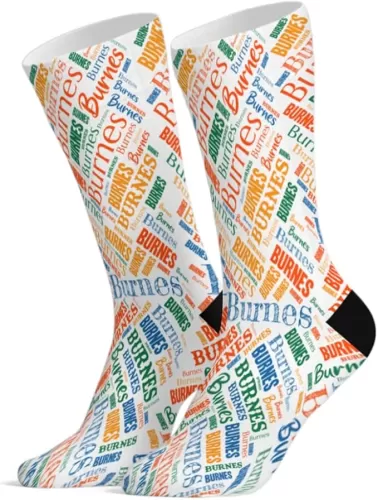 Personalized Name Socks Custom Name Socks for Men and Women Custom Name Socks Unisex, Personalized Gifts for Family, Boyfriend, Girlfriend, Sister, Player