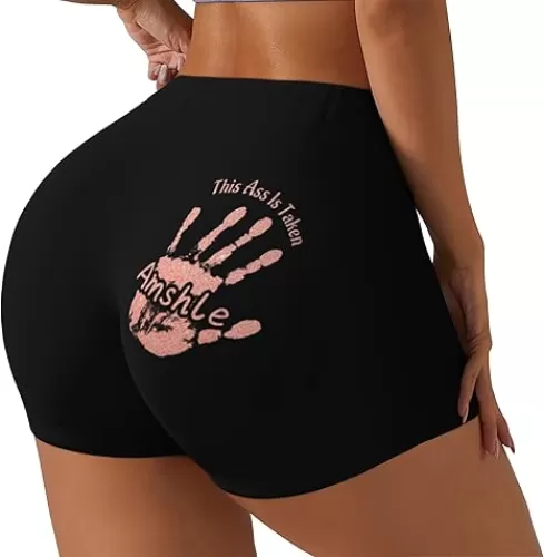 Personalized This Ass is Taken Legging for Women, Custom This Ass Belongs to Leggings Pant for Wife from Husband