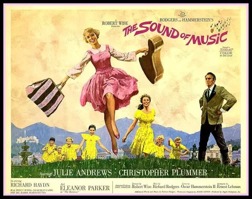 Sound of Music Fridge Magnet 2.5x3.5 Julie Andrews Magnetic Movie Poster