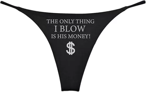 Southern Sisters The Only Thing Funny Thong Women's (Pack of 1)